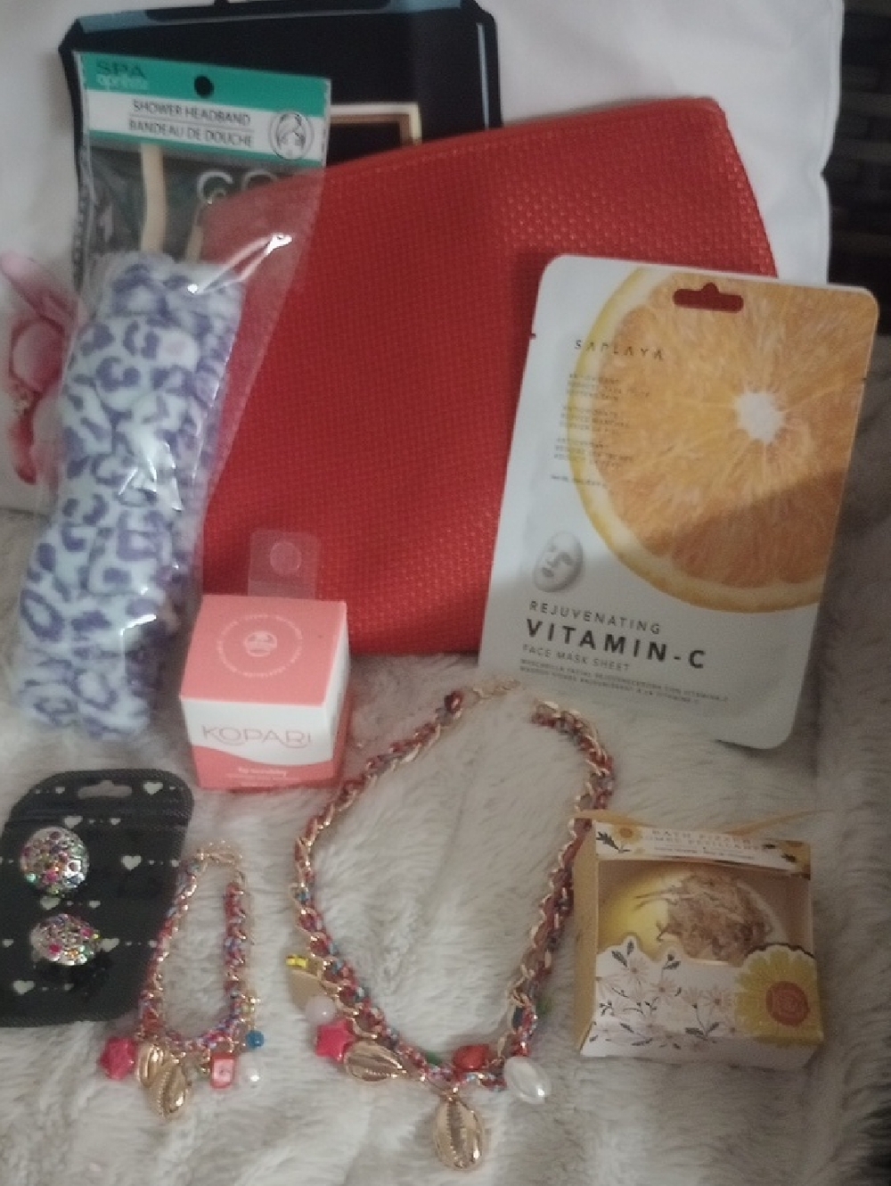 LANCOME COSMETIC BAG BUNDLE- 8PC